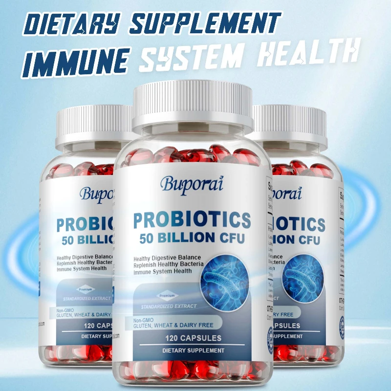 

Пробиотик 50 миллиардов CFU — с 20 передачами для поддержки пищеварительной системы, иммунитета здоровья, метаболизма и способствует впитыванию.