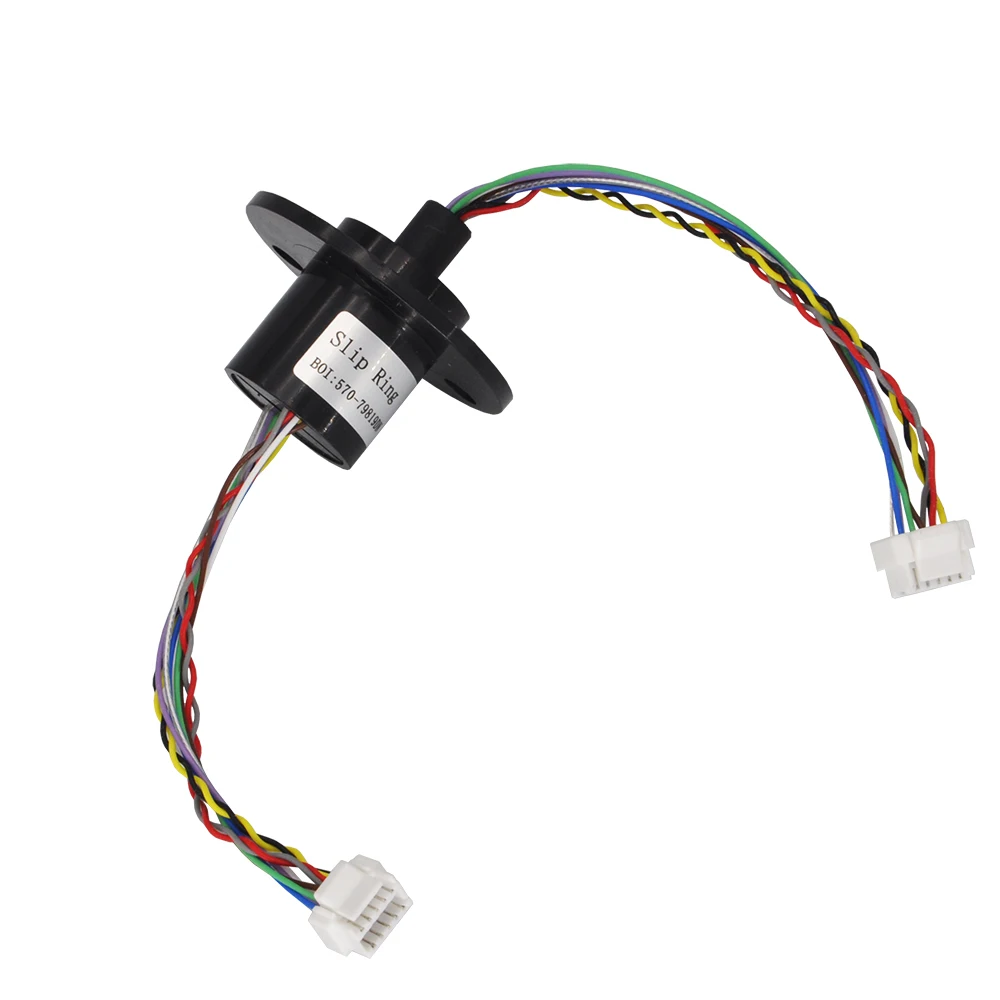 2A 10 Channel Cables  22mm Slip Ring Rotate Electric Collect Slip Ring