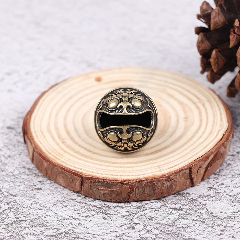 

Латунный колокольчик-талисман на удачу в китайском стиле для браслетов и браслетов на ногу