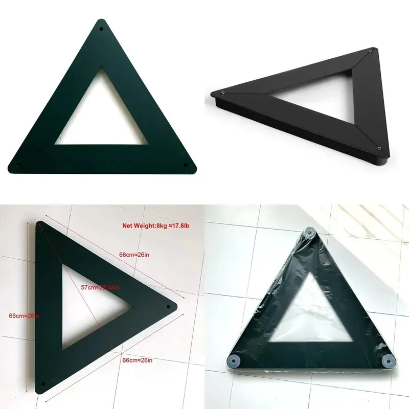 Extreme Iron Ice Hockey Training Equipment, Triangle Receiver Ice Hockey Rebound, High Quality Multifunctional 22-Inch