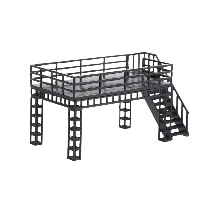 

[JN] 1/64 Scale Diorama Steel Frame Display Stand Model Two Tier Platform Scene Car Garage Model Display Accessories