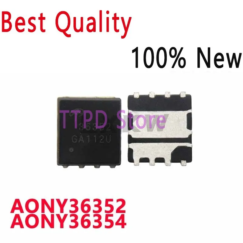 5-10/PCS New Original AONY36352 AON36352 36352 AONY36354 AON36354 36354 DFN5X6 In StockHgih Quality