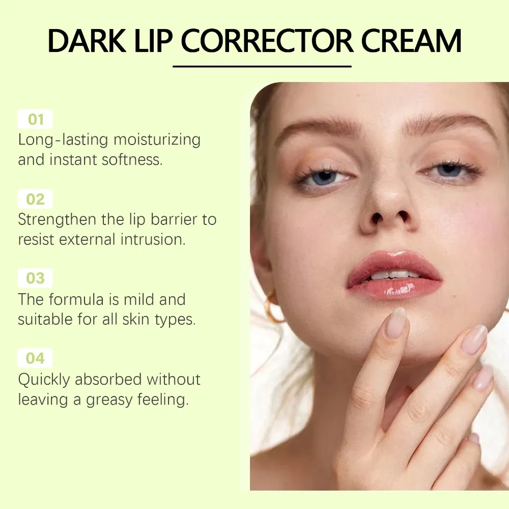 Crema nutritiva aclaradora de labios, hidratación, aclara el Color de los labios, exfoliante de labios, reparación, bálsamo labial hidratante de larga duración