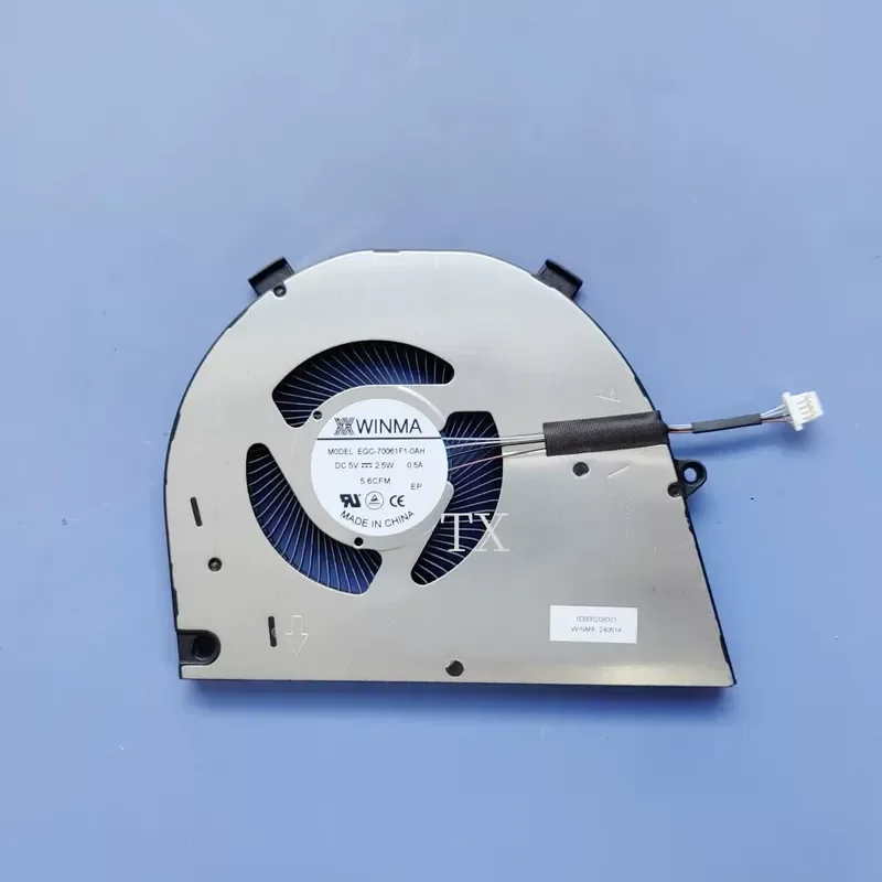 New Cooling Fan for Dell Inspiron 5620 7620 2-in-1 16-5620 5625 Model 0T8R2T