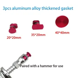 3PCS Thickened Automotive Dent Repair Dent Repair Aluminum Alloy Circular Washer Puller Accessories