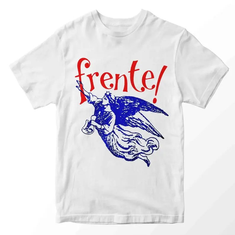 

Frente Tshirt Combine Fun Printed Shirt Men's And Women's Short Sleeve T-shirts