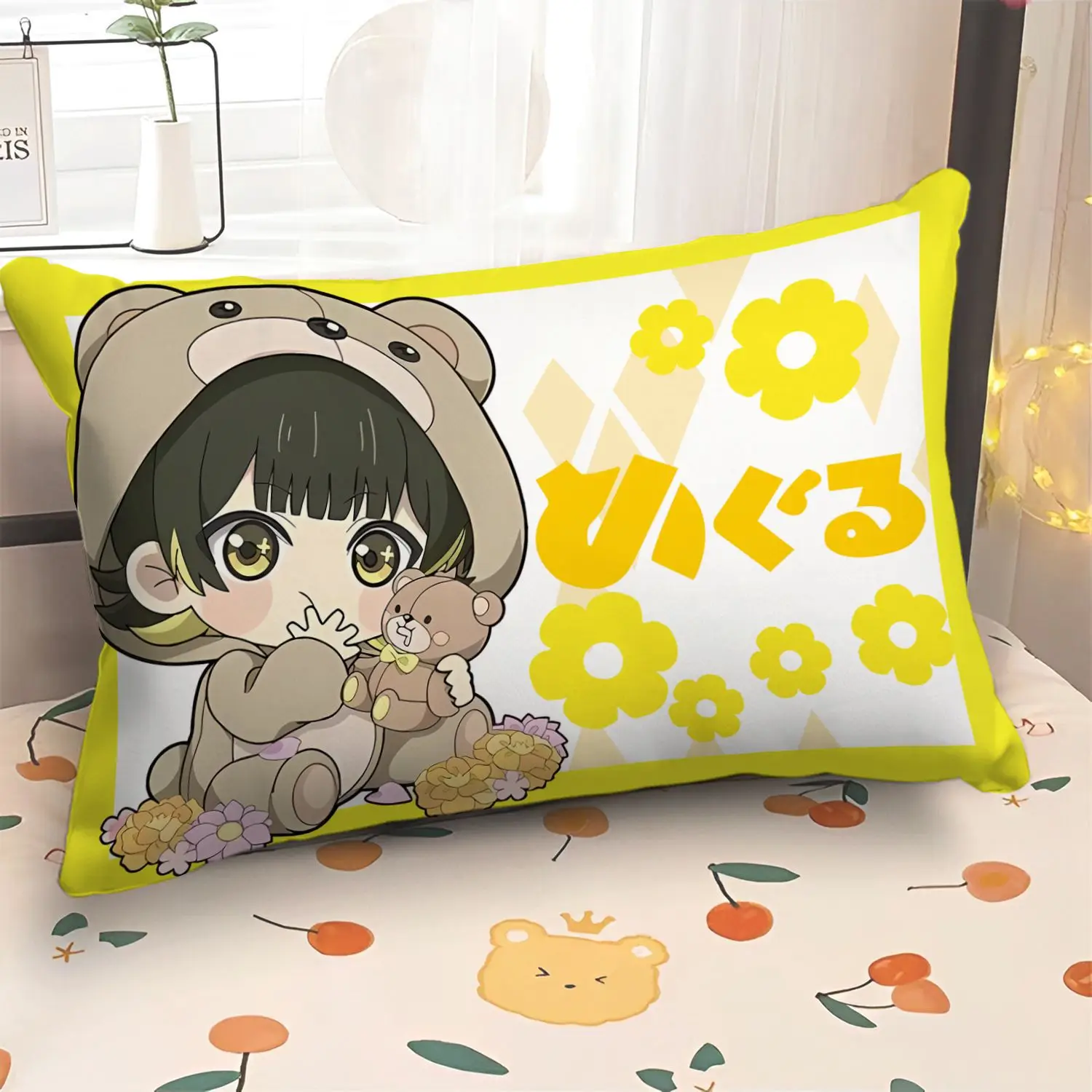 Blue Lock Pillowcase Cute Cartoon Q Version Character Anime Ultra-soft Afternoon Nap Pillowcase New 40x50cm Dormitory Pillowcase
