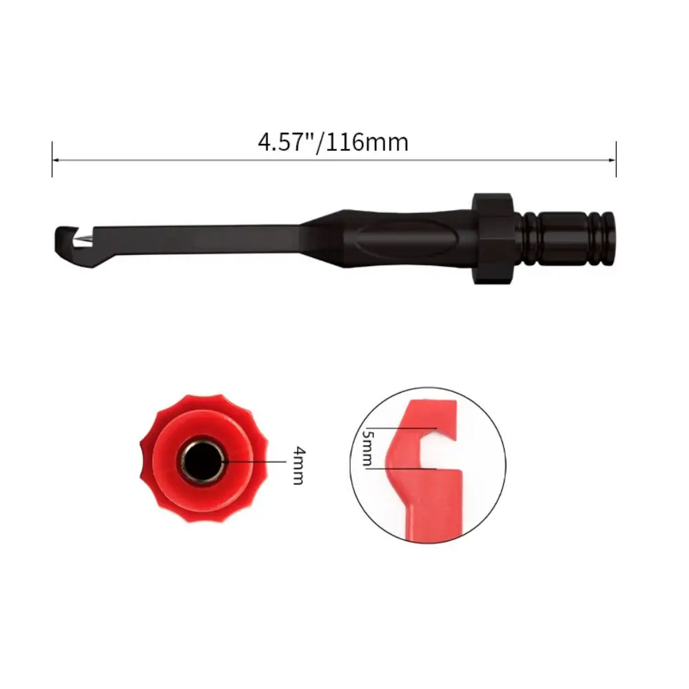 كشف دائرة السيارة مشبك اختبار السلامة أداة تشخيصية أداة السيارات العزل ثقب تحقيقات سلك ثقب التحقيق كليب كابل #2