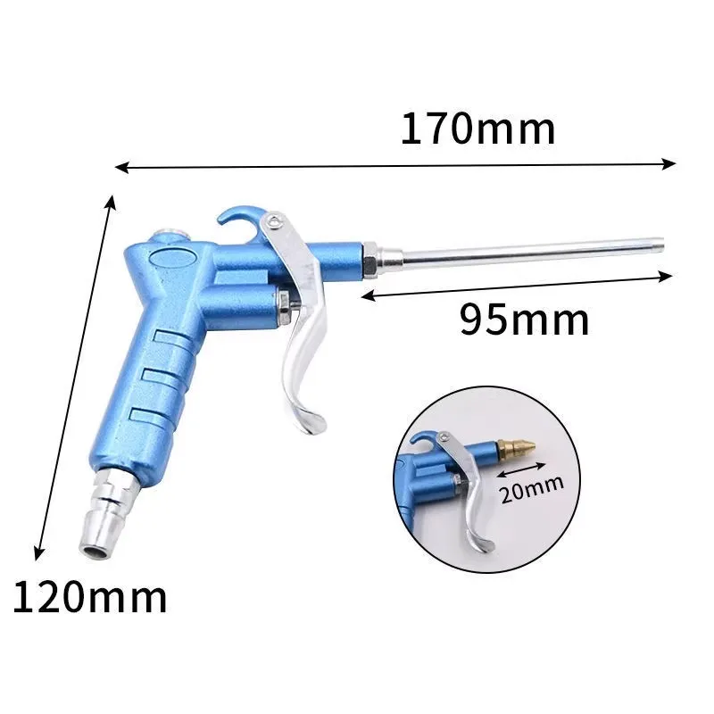 Air Blow Gun Pistol Trigger Cleaner Compressor Dust Blower Nozzle Duster Cleaning Tools NPN989 DG10