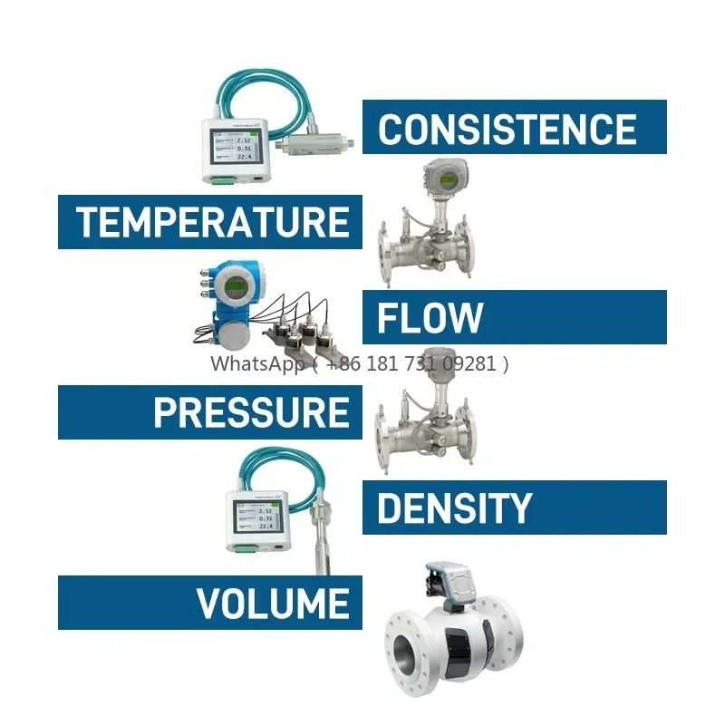الأصلي حقيقية E + H Endress + Hauser Proline بالموجات فوق الصوتية الرقمية OEM مقياس الجريان Promag Customiz le