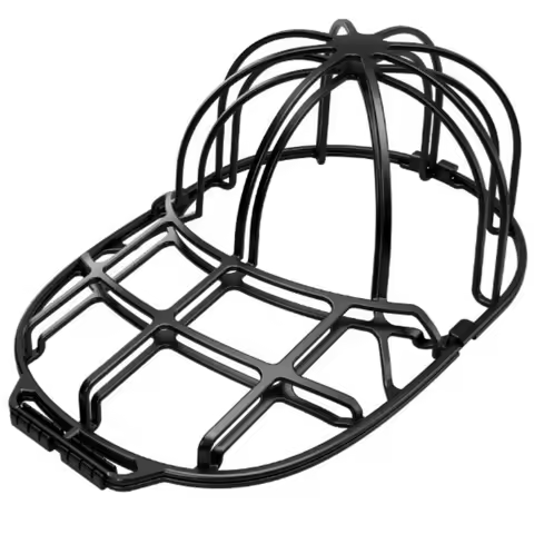 Double-deck Hat Cleaners Shaper Frame/Washing Cage Protector Hat Multifunctional Baseball Washer Cap Washer Fit for Adult/Kid's