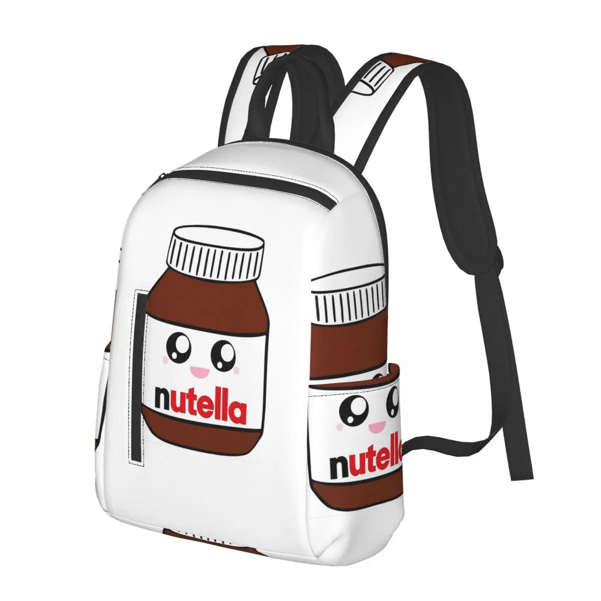 

Рюкзак Nutella для студентов, школьный рюкзак, походный рюкзак для путешествий, модная сумка для книг, сумка через плечо для мужчин и женщин
