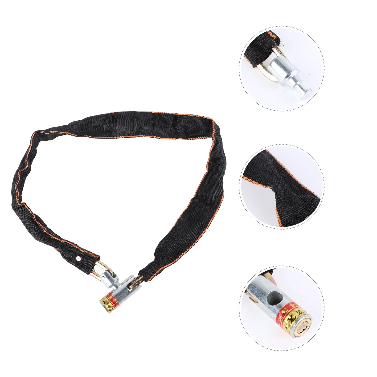 

Heavy Duty Chain For Bicycle Motorcycle Anti-Theft Security Chain Lock Bike Accessories Bike Lock Cycling Safety Gear