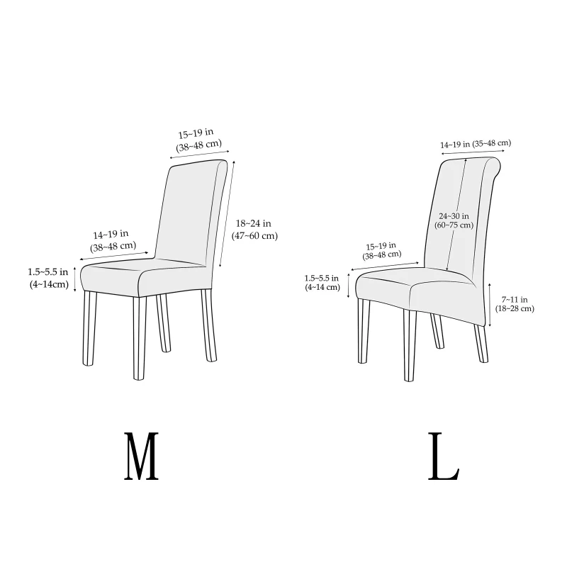 2026 الشتاء العالمي تنفس كرسي غطاء مقعد حديقة المنزل تمتد رقيقة لينة الدافئة أغطية حفل زفاف كراسي غرفة الطعام #6