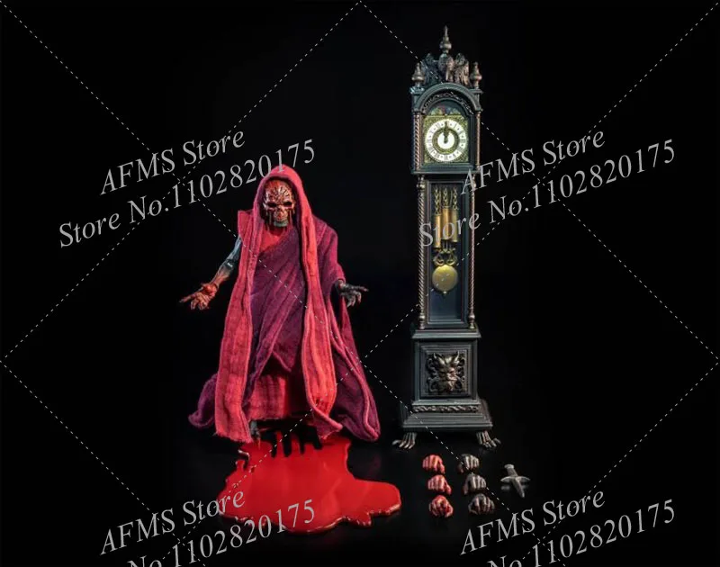 Edycja limitowana seria czterech rycerzy 1/12 skala figurka kolekcjonerska czerwony szkielet lalka 6 Cal figurka żołnierz prezenty na Halloween