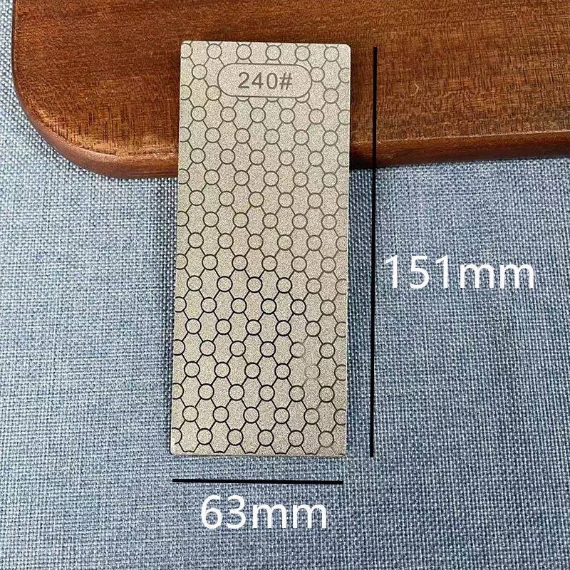 New 240-1000# Professional Diamond Knife Sharpener Sharpening Stone Plate Kitchen Chef Knife Whetstone Honeycomb Pattern