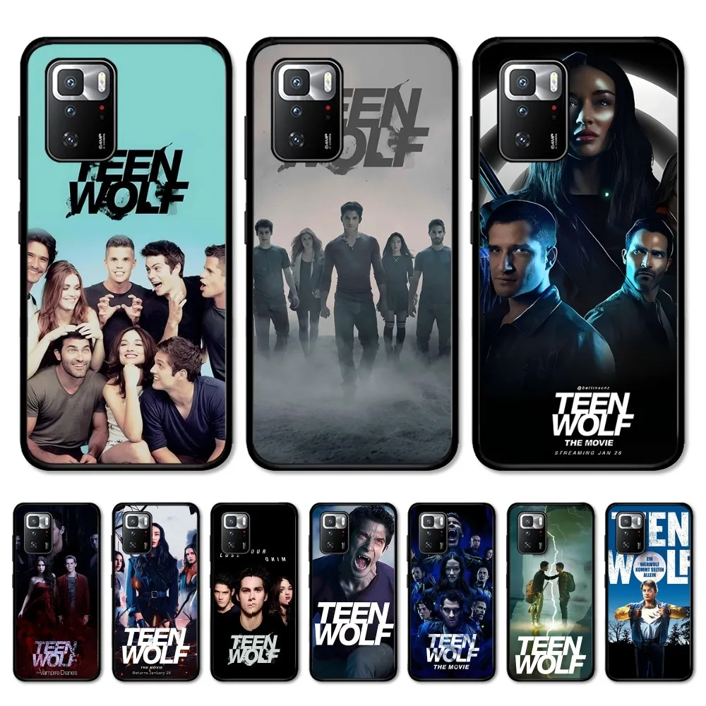 Vintage T-Teen-Wolf Phone Case For Redmi 5 6 7 8 9 10 plus pro 6 7 8 9 A GO K20 K30 K40 pro plus F3 Fundas