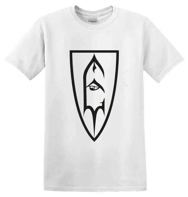 EMPEROR - 'E Shield (White)' T-Shirt 2024 NEW  Men's cloting Short Sleeve Tees y2k tops