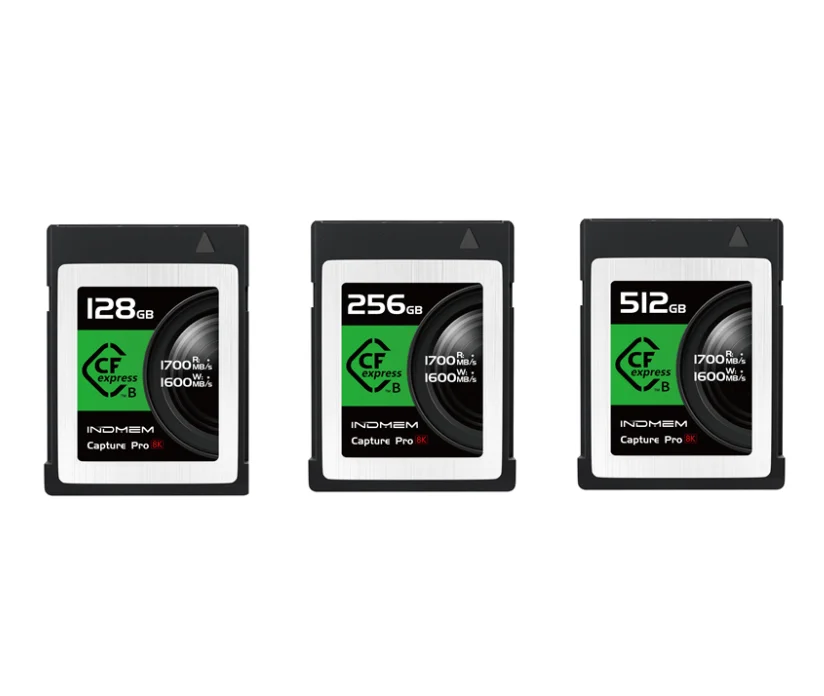 Indmem 512gb cfexpress tipo b cartão 128gb 256gb 1tb 2tb cartão de memória para canon r5 dx3 nikon d6 z6 z7 panasonic s1 s1r