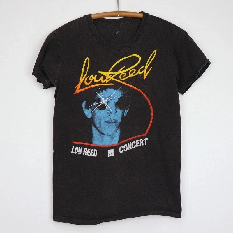 Camiseta con diseño estampado de concierto de Lou Reed, abrigo informal y cómodo de algodón para hombre, chaqueta para hombre