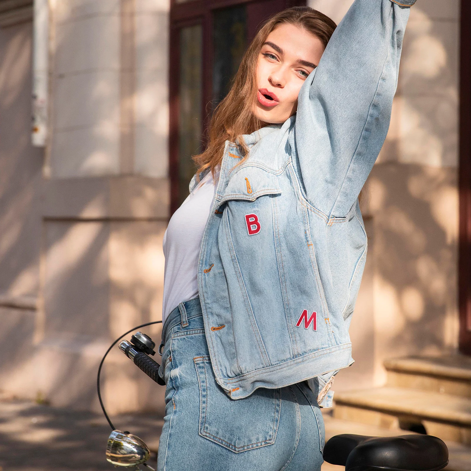 

72 pcs Patches Red Patches Vintage Letter Patch Number Sticker Embroidered Letters For Clothes Hats Backpacks Shoes Jackets Iron