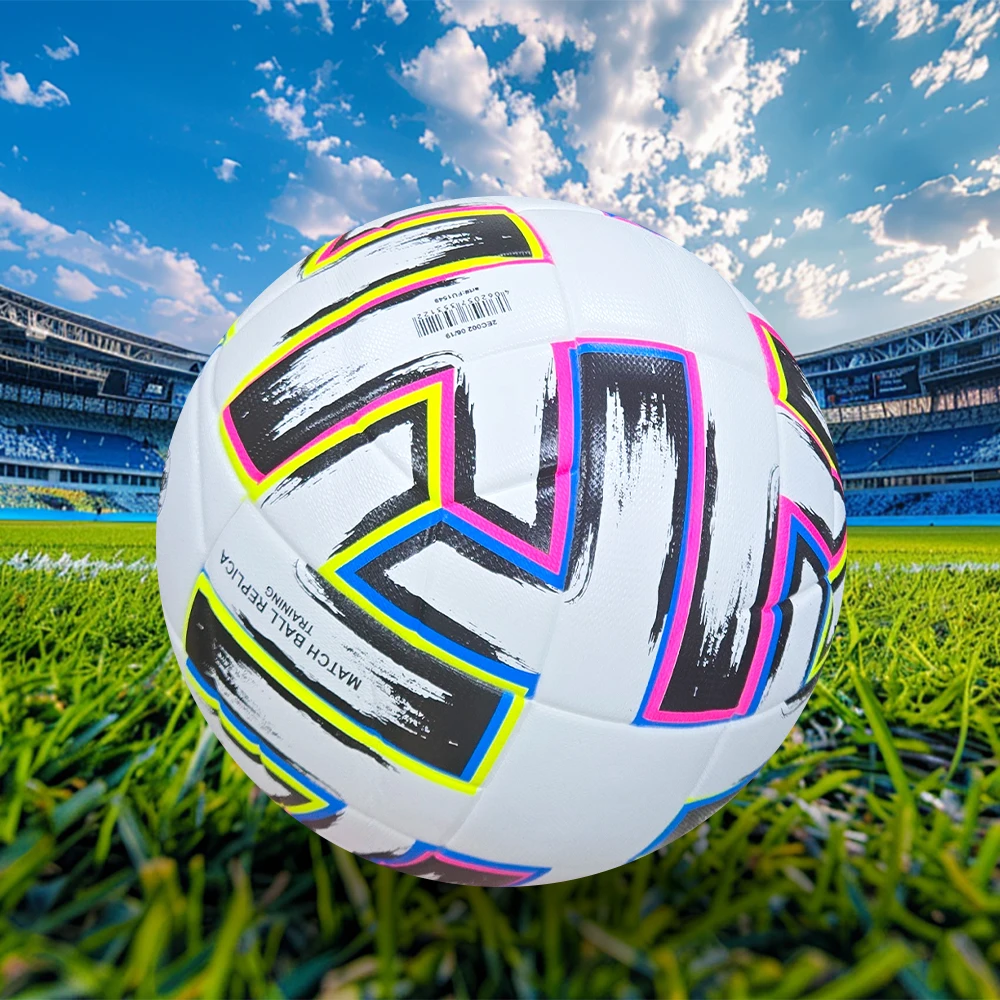 標準サイズ 5 サッカーボールチームマッチグループトレーニング PU 高品質サッカーアウトドアサッカー男性女性 futbol futebol