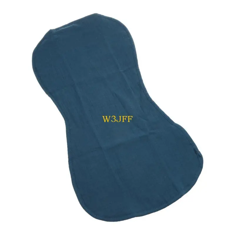 W3JF Portable Burp Cloths for Baby Burp Cloth MultiColors Gauze Washcloths 20x10inch