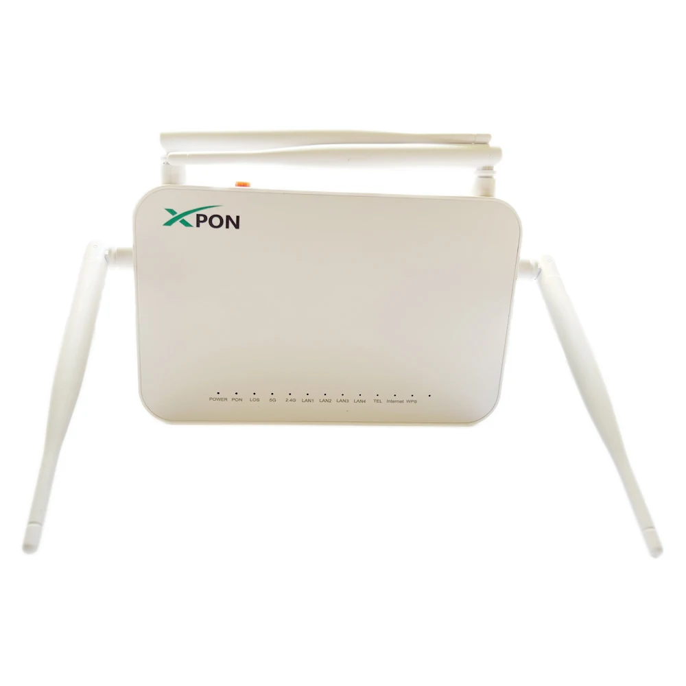 

XPON ONU GE Optical Fiber Router, L881G, 2USB, Intel, HGU, WIFI, 2.4G and 5G, Dual Band, ONT EPON, GPON English Version, 100%