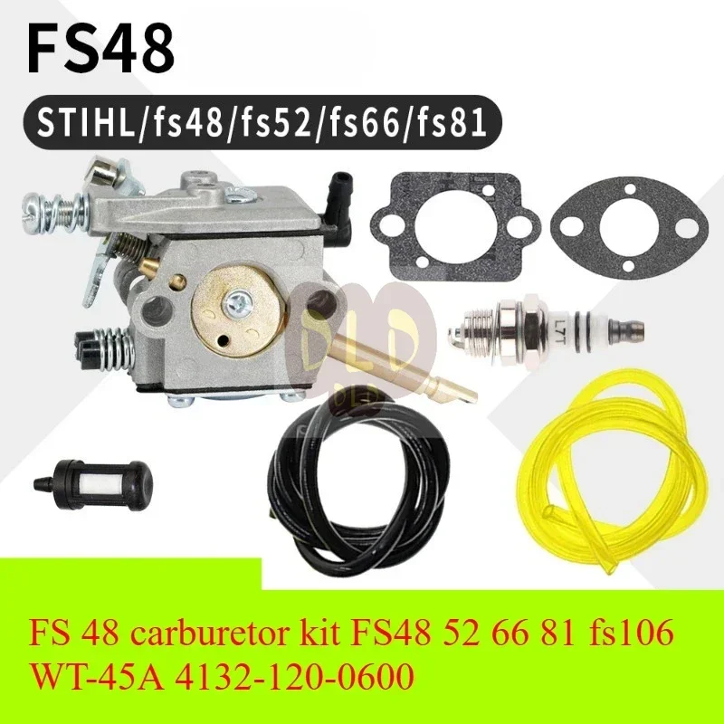 

FS 48 carburetor kit FS48 52 66 81 fs106 WT-45A 4132-120-0600