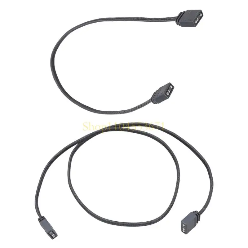 

Best Seller ARGB 3 Pin Splitter Extension Cable 24AWG Flat Wire For LED Light Expansion