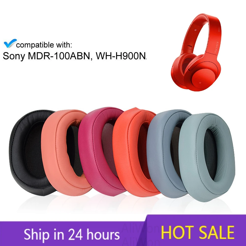 Replacement Ear Pads Cushion Earpads for Sony MDR-100ABN WH-H900N Headphones, Ear pad Sony Headset Gamer Repair Part Cover