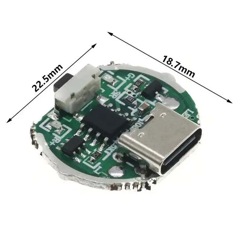 30pcs for Two-speed driver board flashlight accessories circuit board circuit board with switch charging integrated
