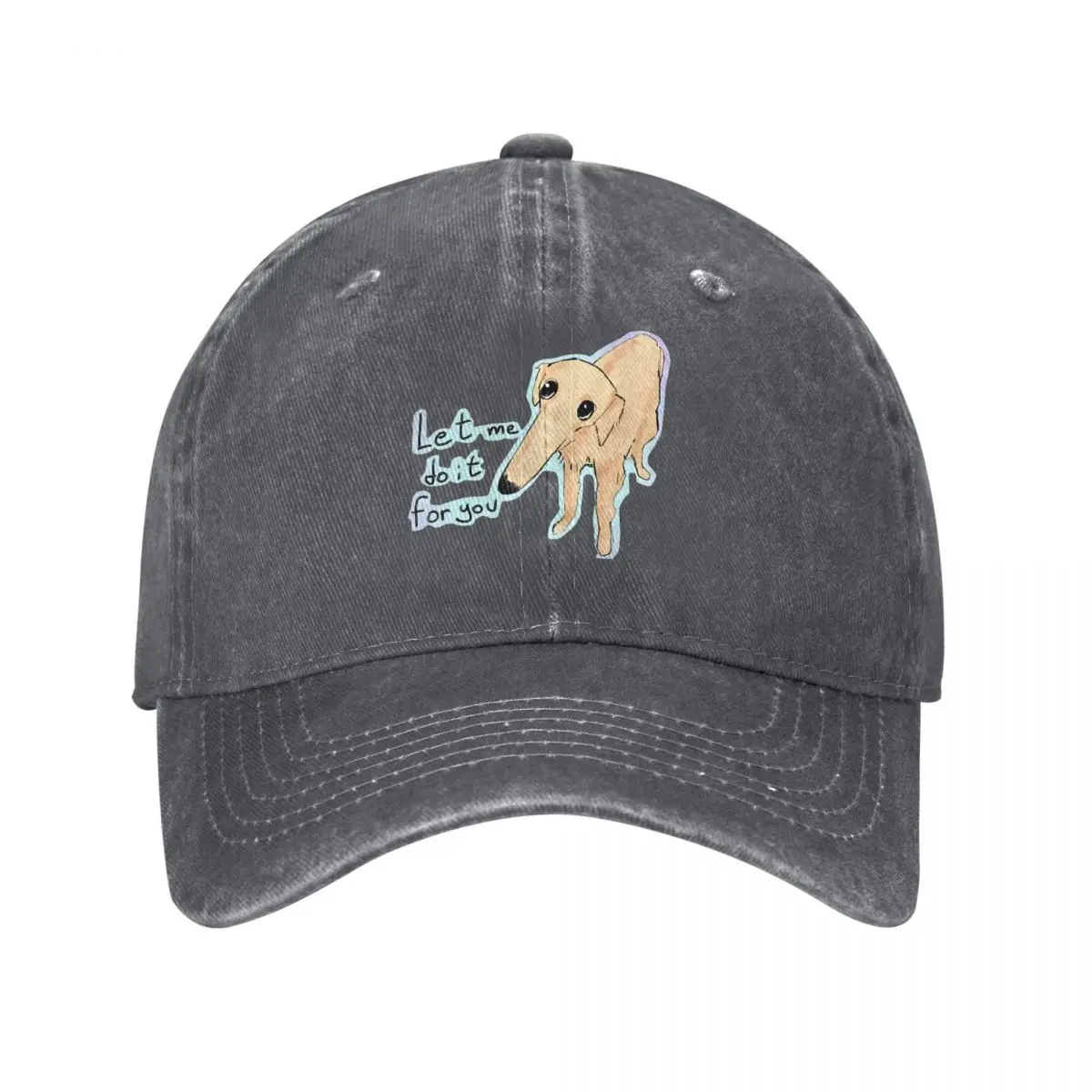 Summer Cap Sun Visor Borzoi Meme Hip Hop Caps Let Me Do It For You Cowboy Hat Peaked Hats