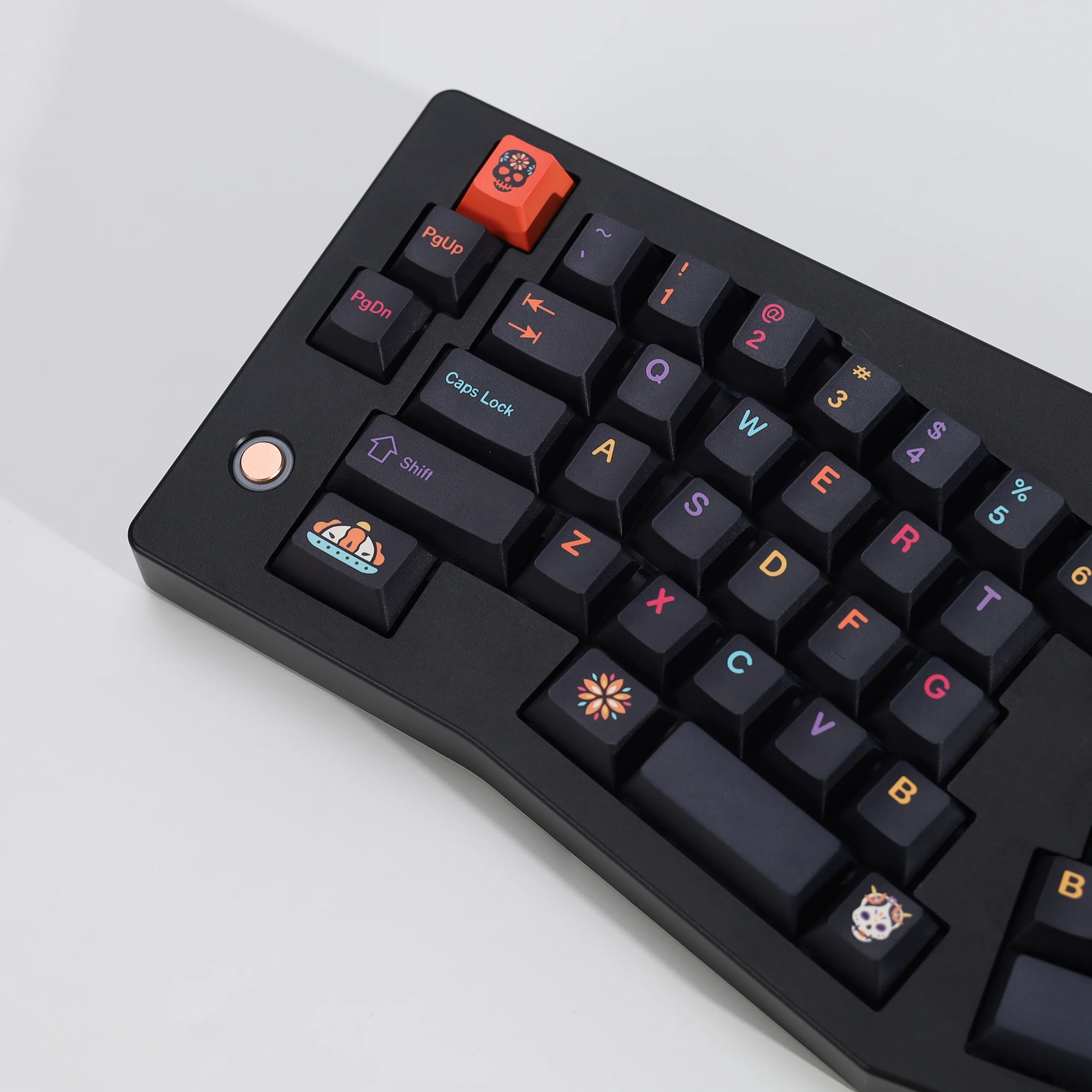 KBDiy Clone GMK Keycaps Retro GMK Mictlan Cherry Profile PBT ISO Keycap für magnetische Schalter 60 Gaming Mechanical Keyboard KIT – Detail 11