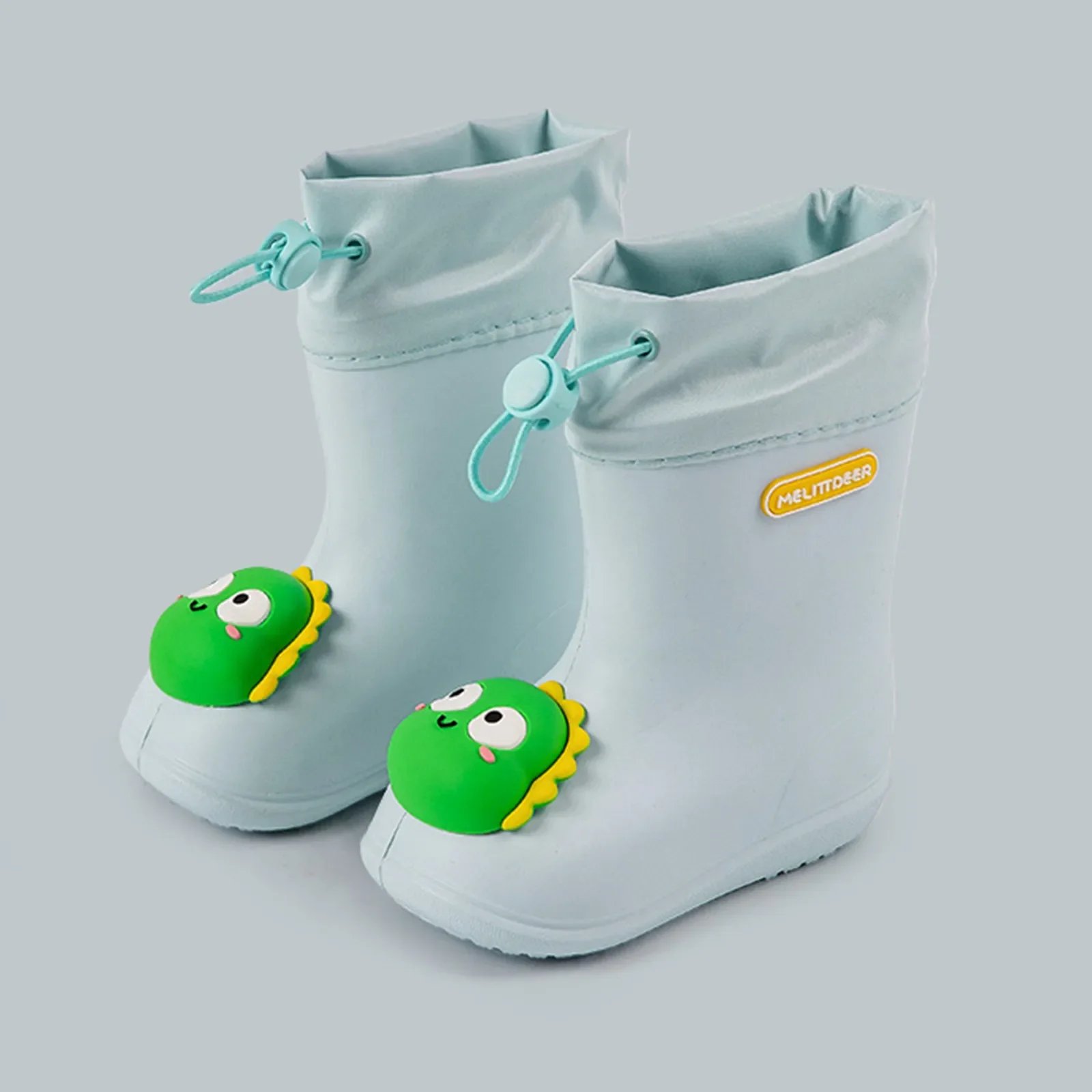 

2020 Kids PVC Rain Boots Waterproof Non-Slip Shoes - Boys Girls Infant Toddler Baby Bota Infantil