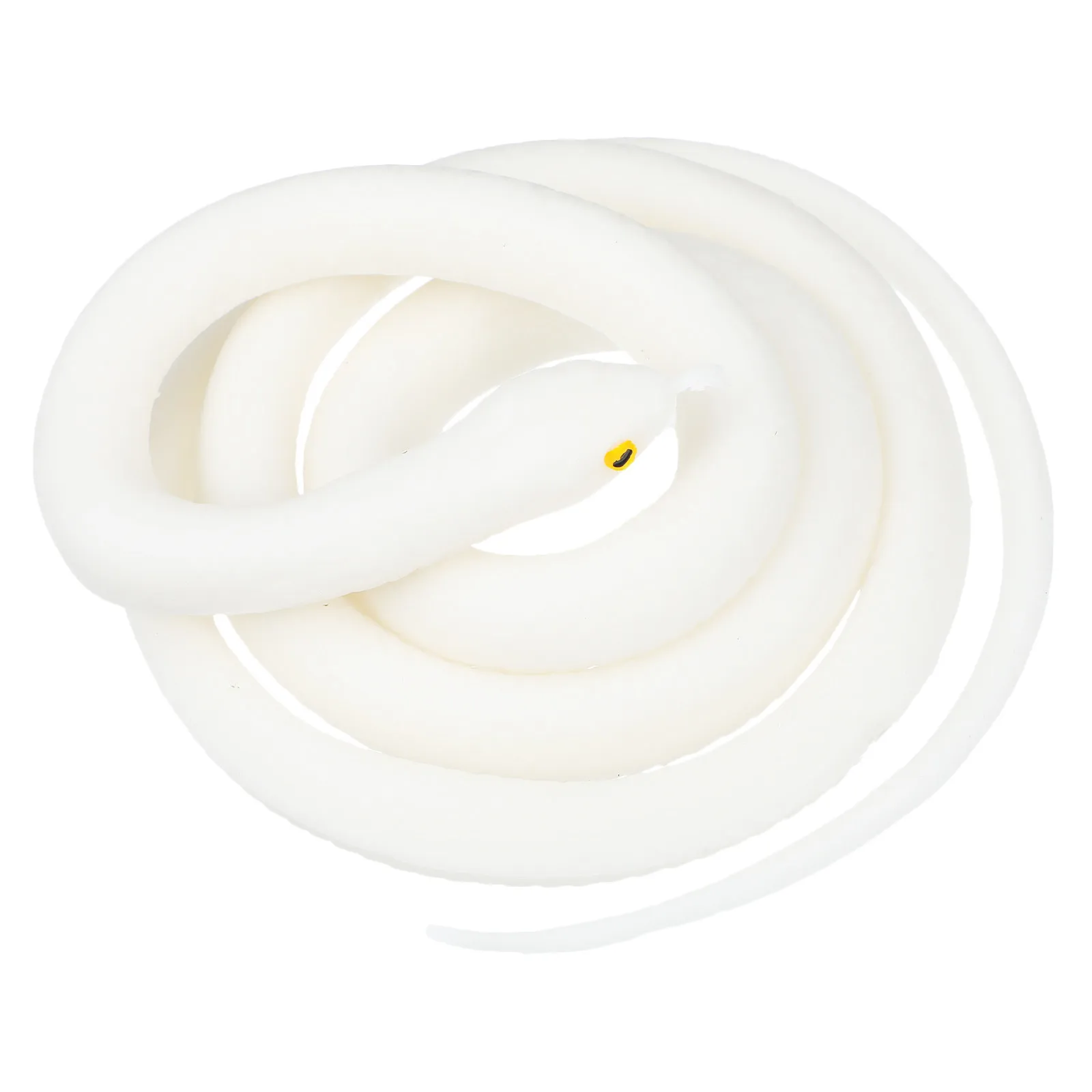 

Игрушечная змея-симулятор, реалистичная имитация рептилии для розыгрышей, игра для детей, реквизит для вечеринки на Хэллоуин, аксессуар для косплея, белый, забавный подарок