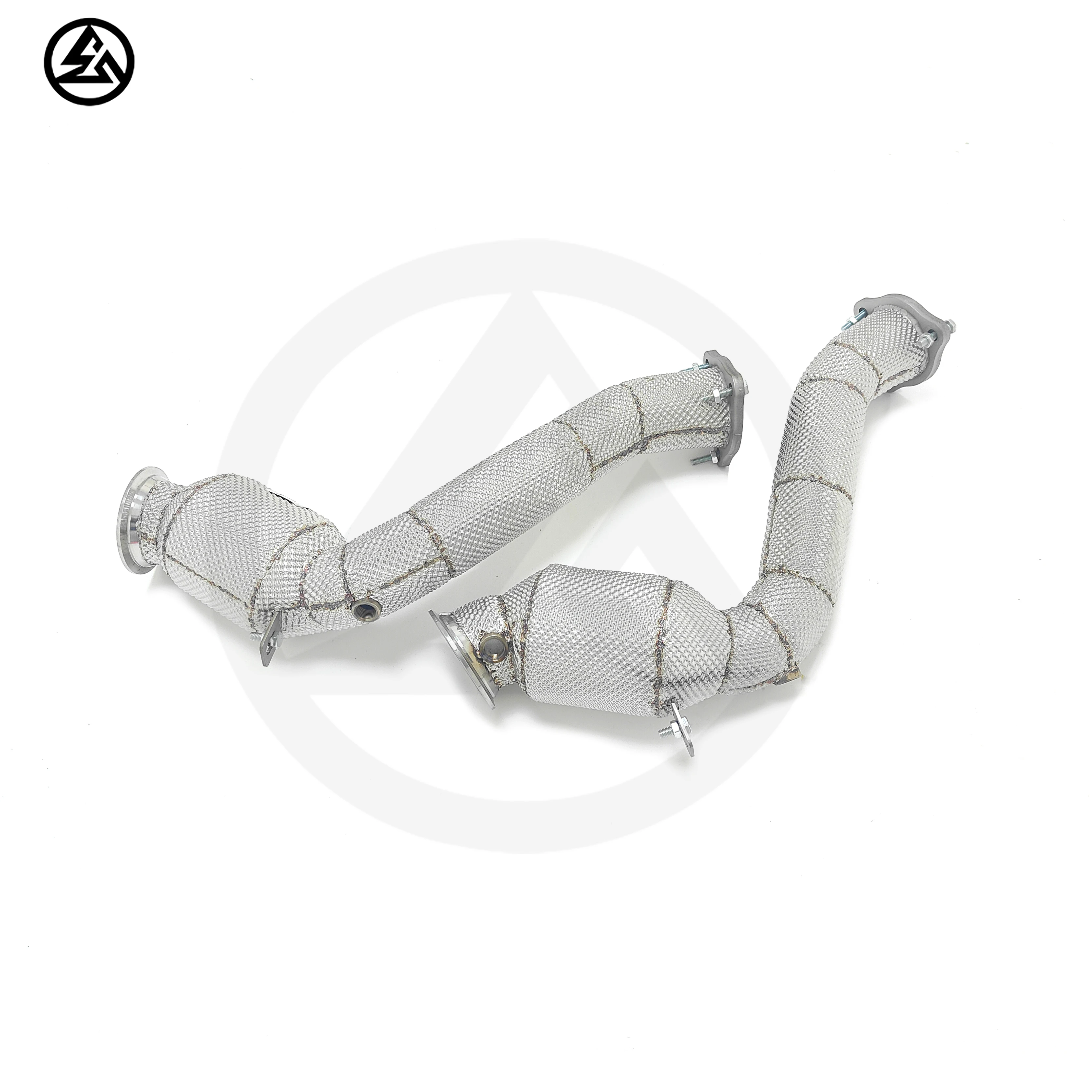 Collettore tubo di scarico ODM Sport Cat Downpipe per Porsche Cayenne 958 958.1 958.2 3.6T 2011-2017