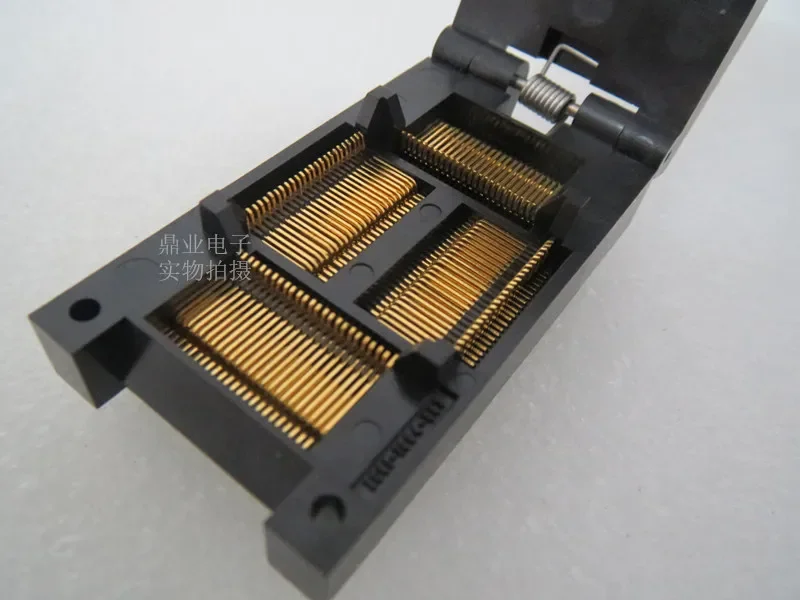 

IC51-1004-397 LQFP100 QFP100 Готовая розетка позолота Испытательное сиденье IC Испытательный стенд для гнезда