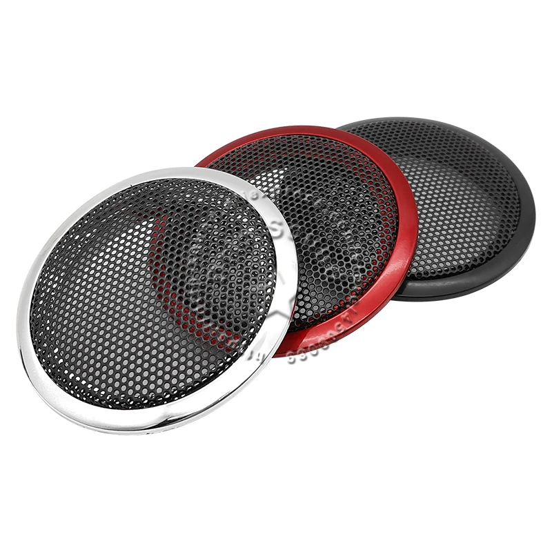 grelha-de-protecao-decorativa-de-metal-para-tweeter-de-2-polegadas-para-carro-e-Audio-domestico-vermelha-prata-preta