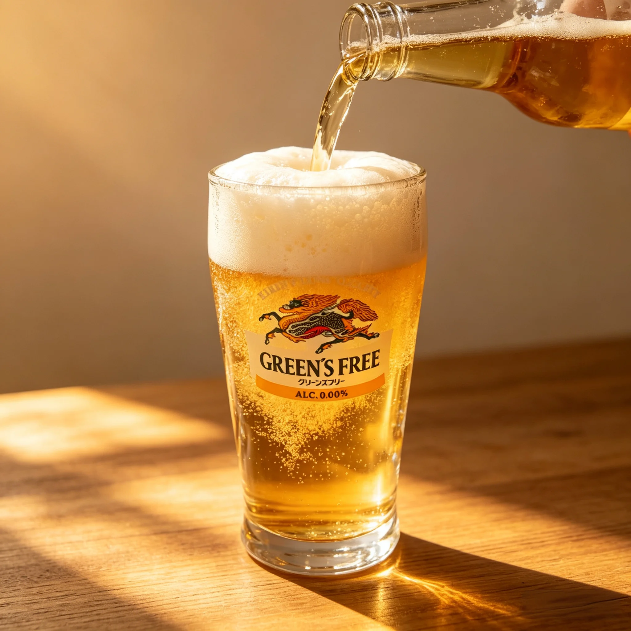 Vaso de Cerveza de Vidrio Kirin de Edición Limitada, Estilo Japonés Sasaki, Forma Cilíndrica Redonda, para Beber Directo, Vid...