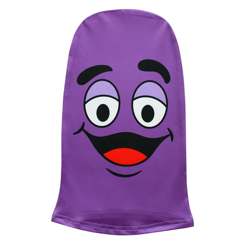 Halloween Grimace Shake Purple Costume para crianças, macacão Wonderful Game, traje Cosplay para meninos e meninas, Carnaval, festa de aniversário