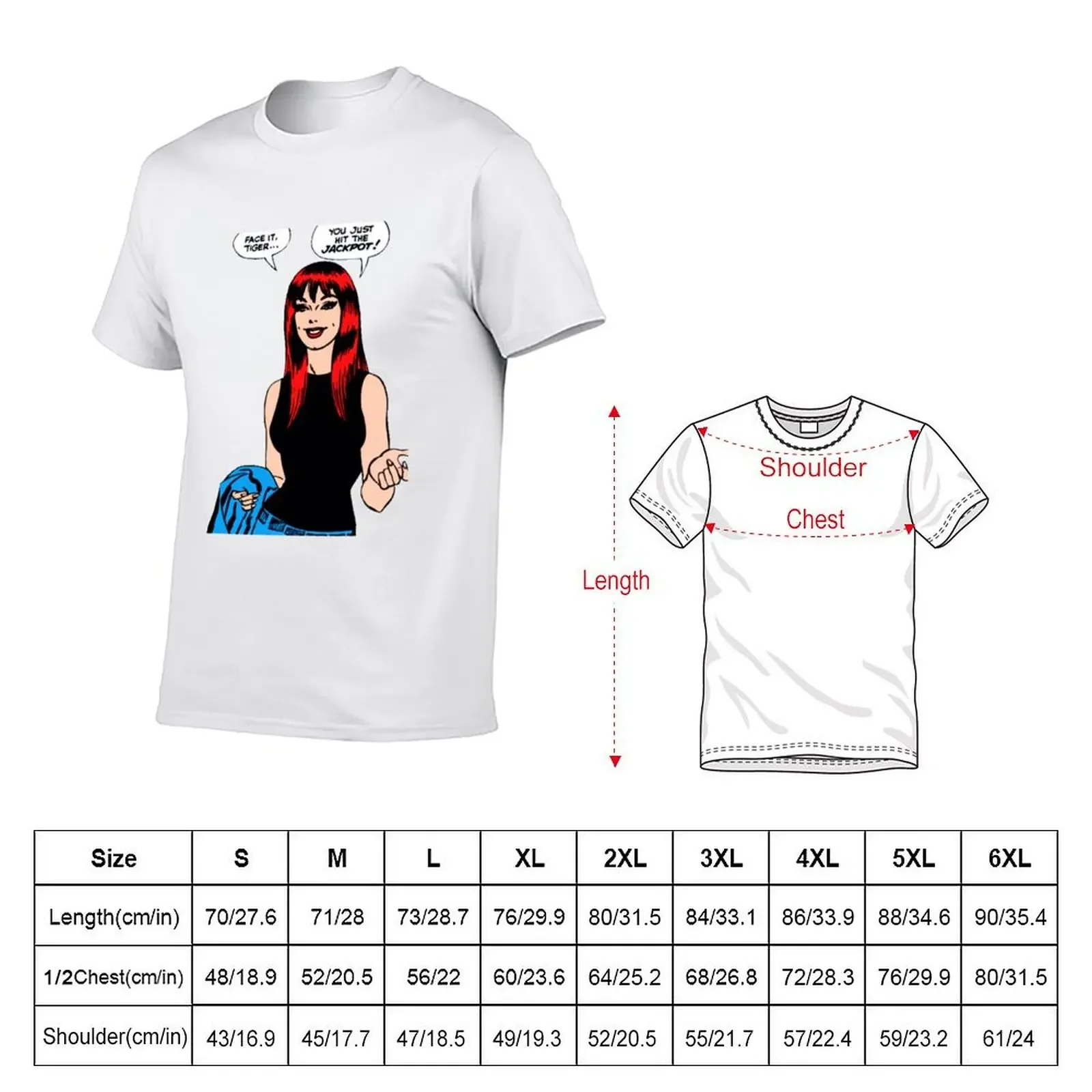 Mary Jane Watson T-shirt for a boy shirts graphic tees summer tops mens plain t shirts