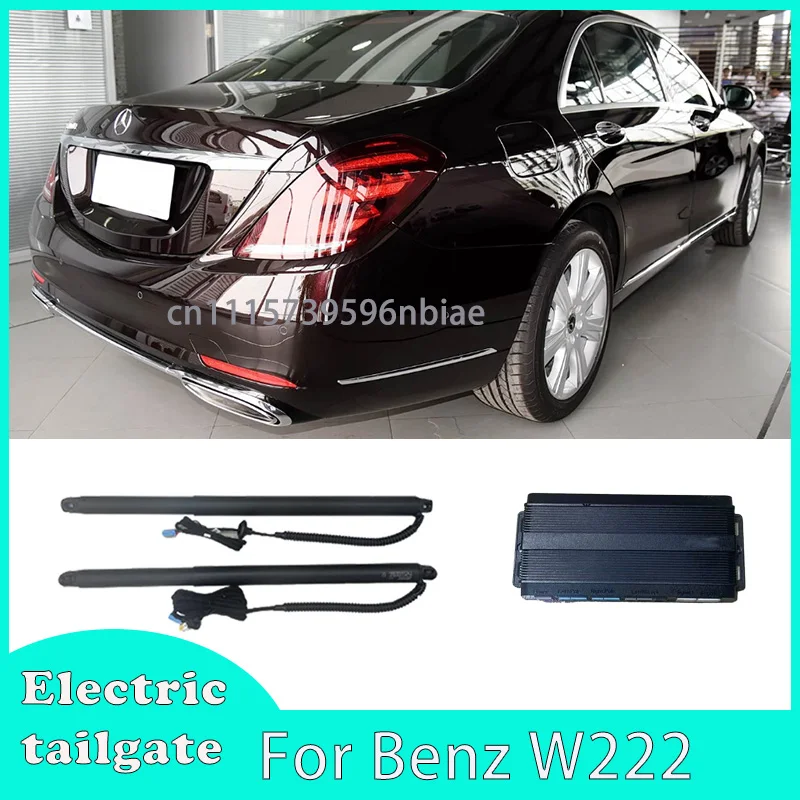 Electric Tailgate For Mercedes-Benz S-Class W222 2014-2020 Electric Trunk Drive Door Closer Rear Door Power Kit Kick Sensor
