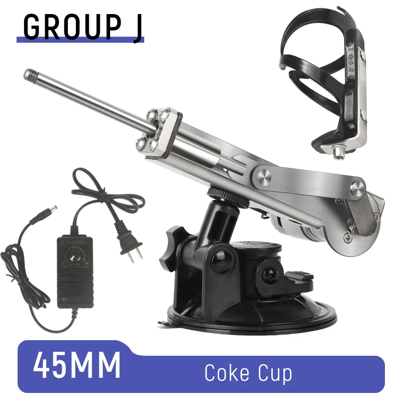 2025 Mini Telescopische Lineaire Actuator 45 MM Slag 110 V/220 V Vergeldende Motor met 3XLR Connector Nieuwe lineaire Actuator