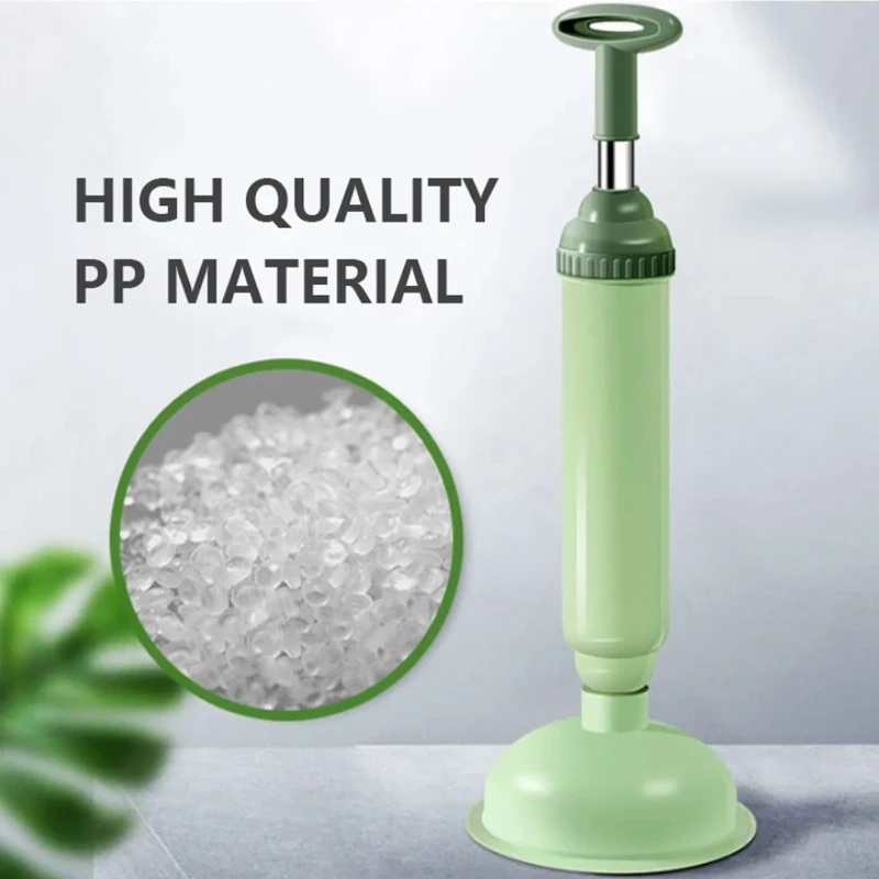 Multifunction Silicone Toilet Pipe Plunger High Pressure Pump Quickly Dredging Sewer Plunger Household Bathroom Kitchen Sink