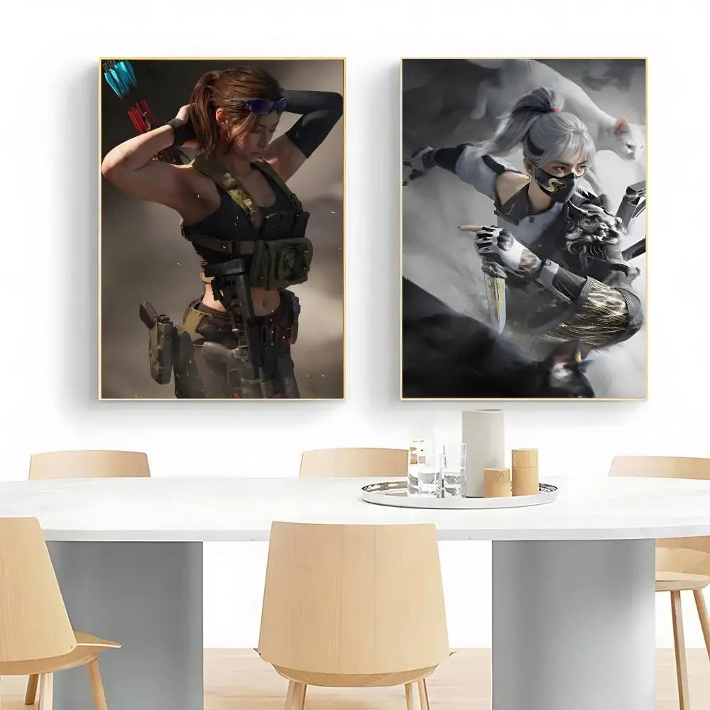 Game Shooter D-Delta Force Hawk Ops Poster Wall Art Print Decorative Mural Home Decor Gift Unframed