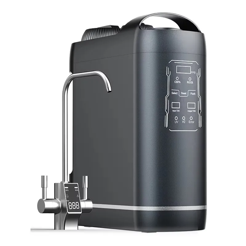 

Hydrogen alkaline reverse osmosis water purifier under the sink