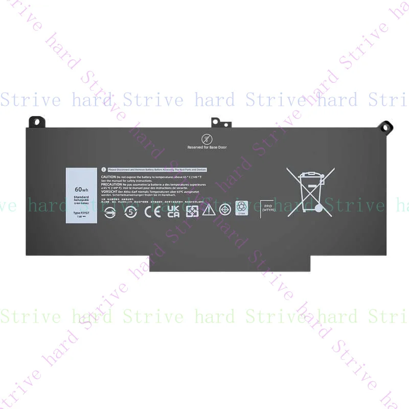 

Новый аккумулятор F3YGT для DELL Latitude 12 13 14 E7280 E7480 7480 7490 7380 DM3WC US