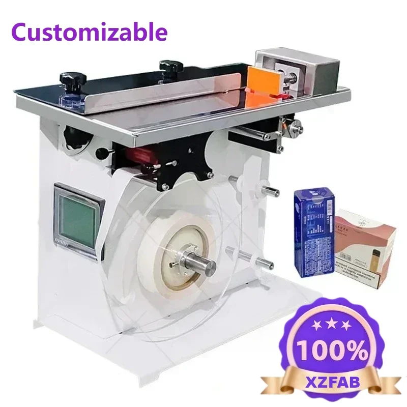 Factory Direct 2026 Rectangular Right Angle Carton Sealing Machine Box 90 Corner Packing Stick Sticker Labeling Machine 220V 300