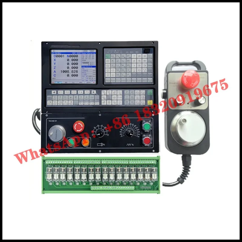 Cyclmotion CNC Controller TAC2002TB 2AXIS CNC Lathe Control System Kit Hybrid Closed Loop Stepper and VFD Spindle Encoder Cable